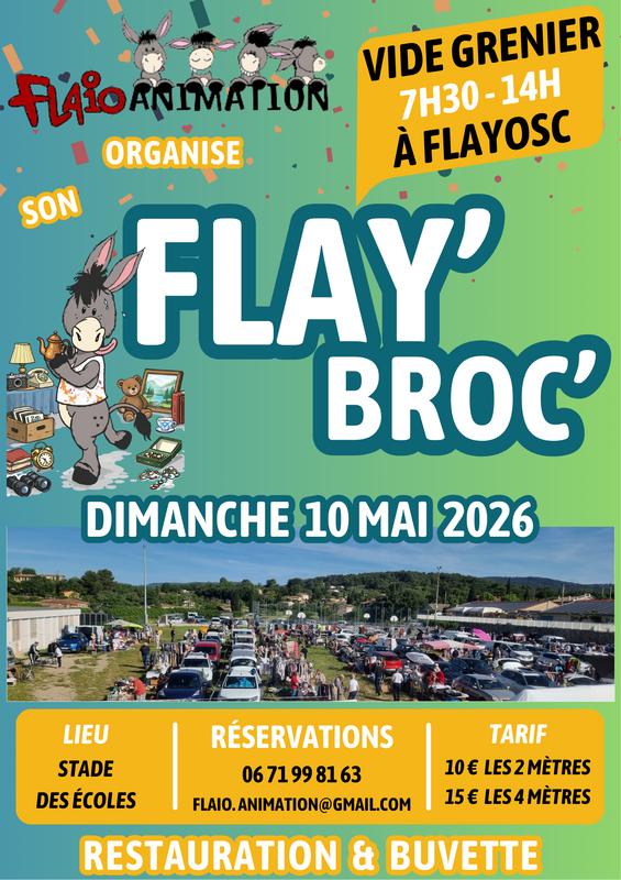 Vide grenier - flay'broc'