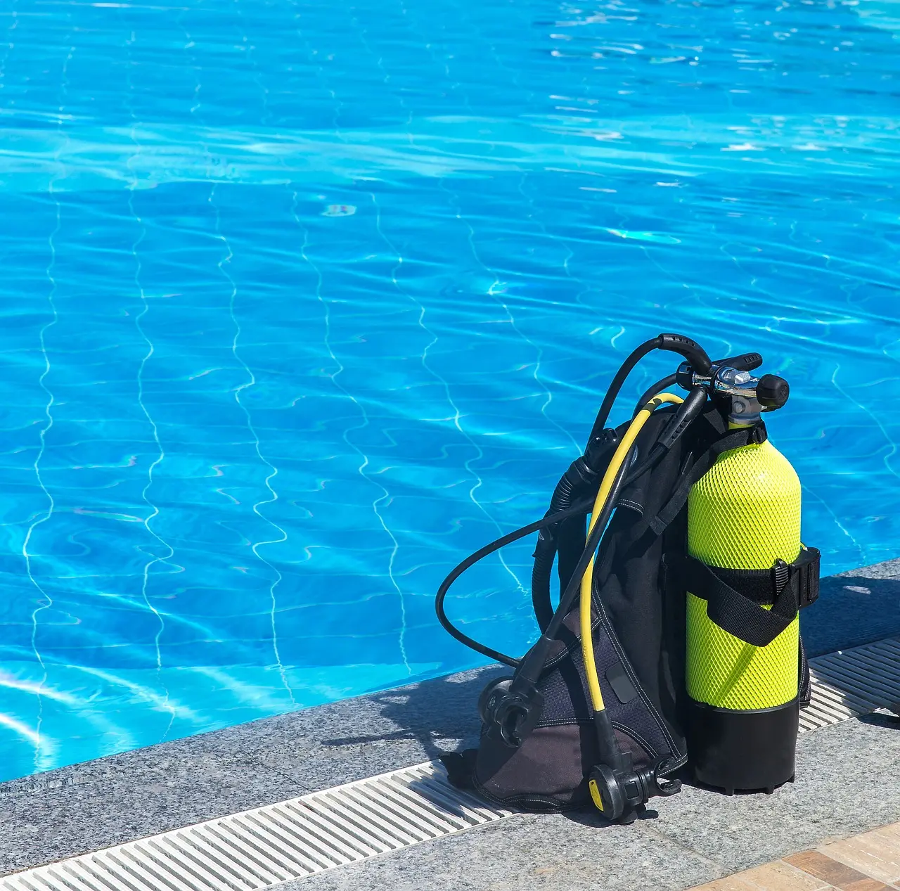 Baptême de plongée en piscine à Peyruis