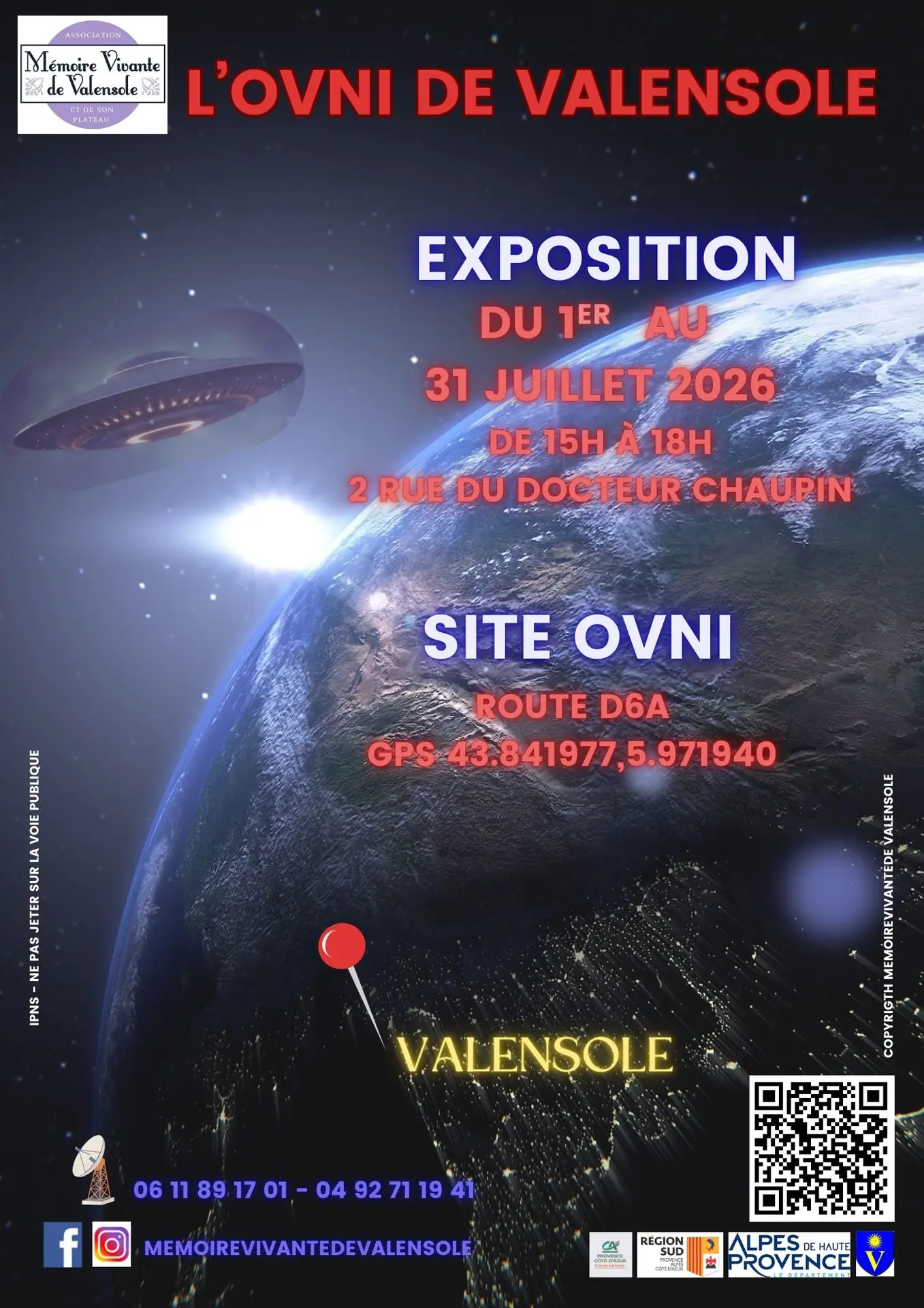 Exposition "Maurice Masse et l'OVNI"