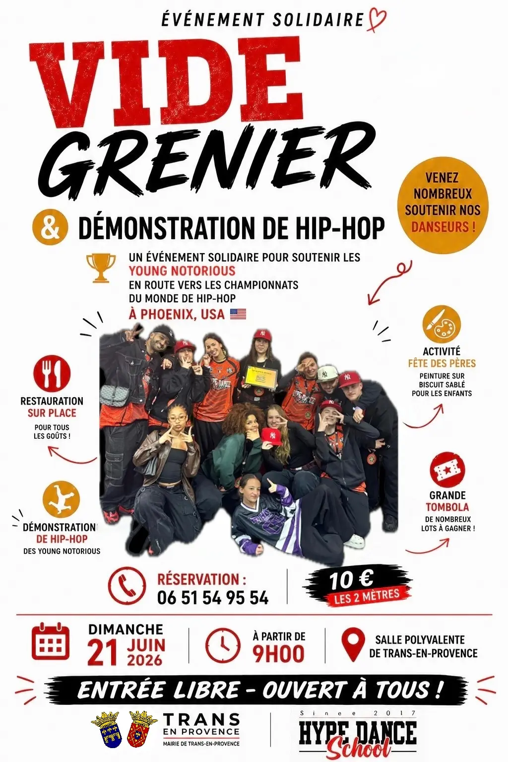 Vide grenier et atelier fête des pères- évènement solidaire