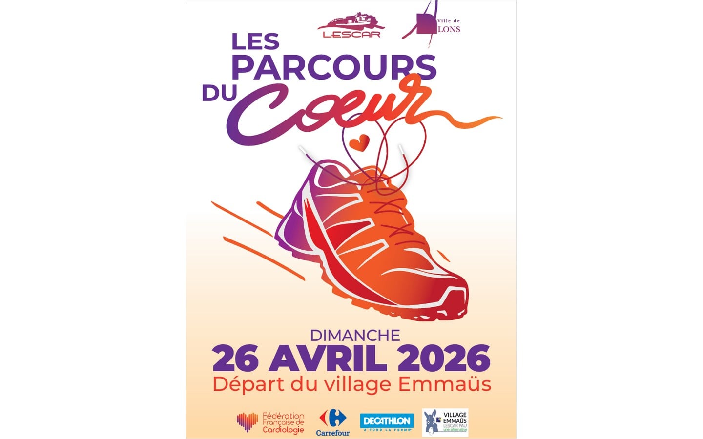 Les Parcours du coeur 2026