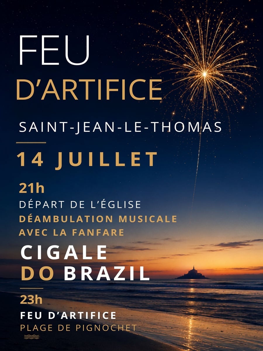 Fête nationale > Fanfare et feu d'artifice