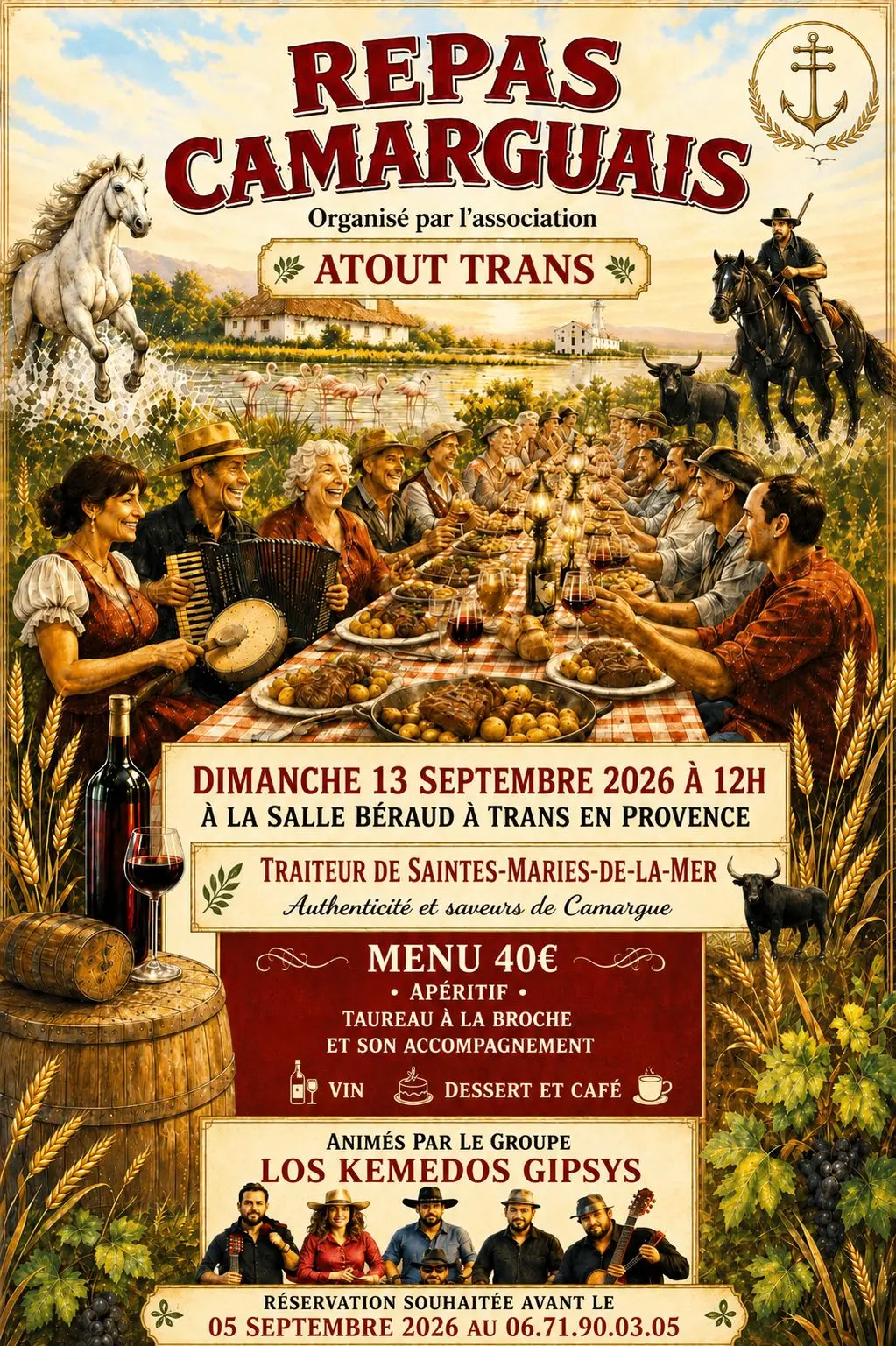 Repas camarguais par Atout Trans