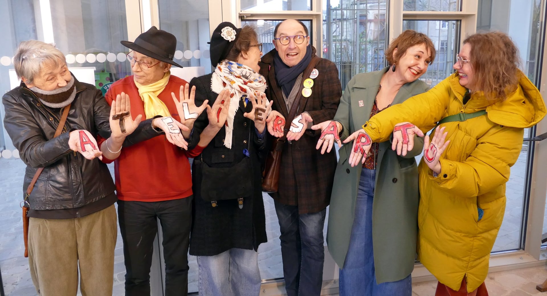 Inauguration de l'ouverture des ateliers d'artistes