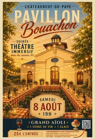 Soirée Théâtre Immersif au Pavillon Bouachon