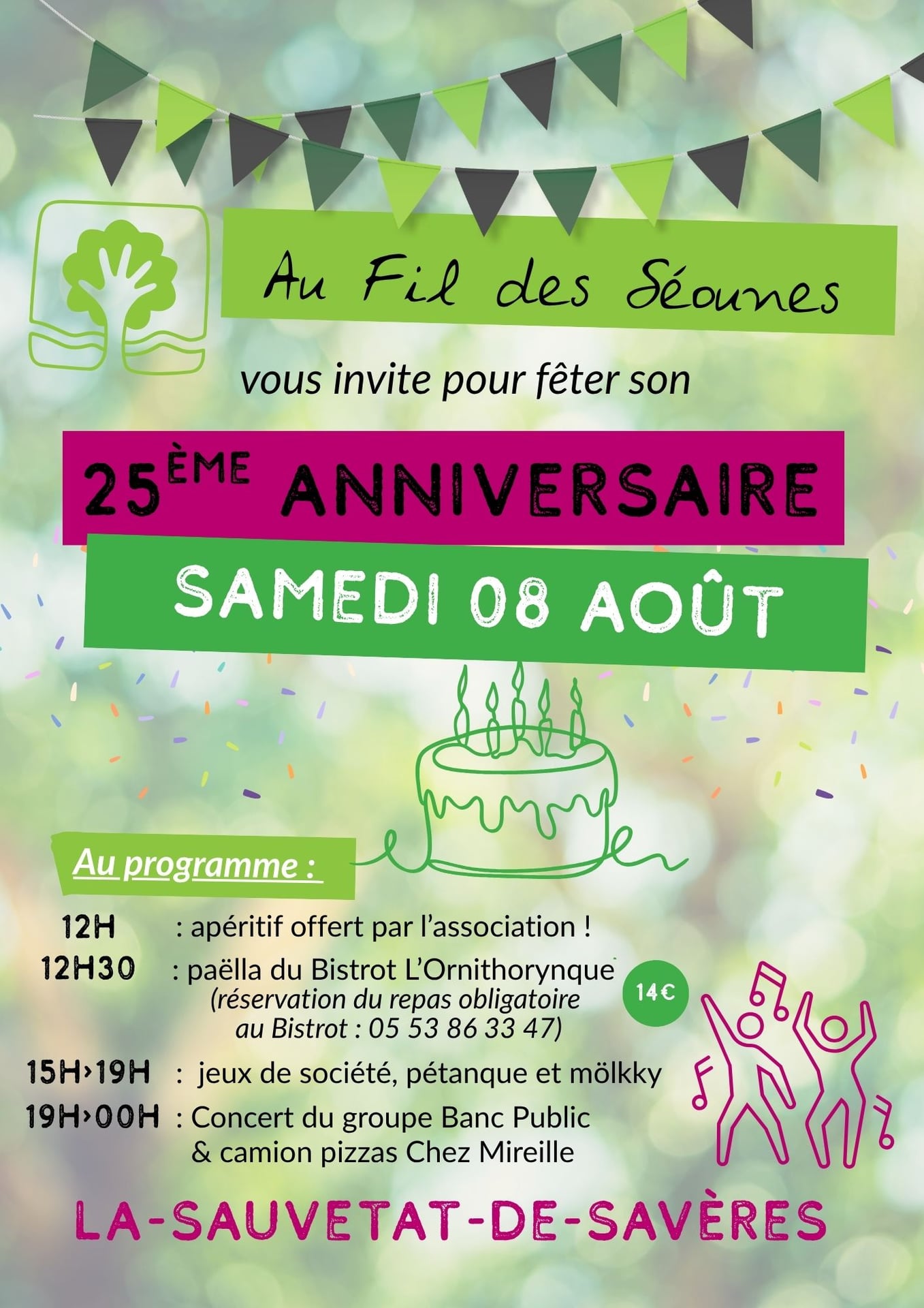 Au Fil des Séounes fête ses 25 ans !