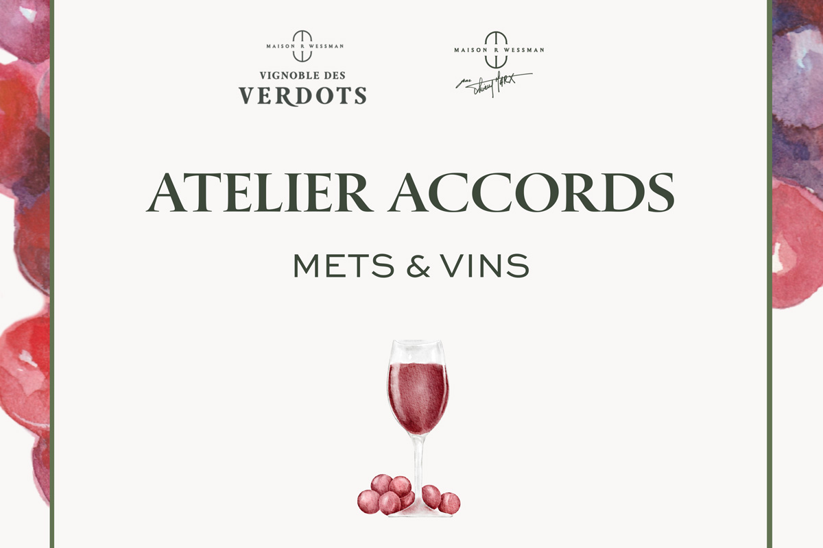 Vignoble des Verdots | Atelier dégustation accords mets et vins