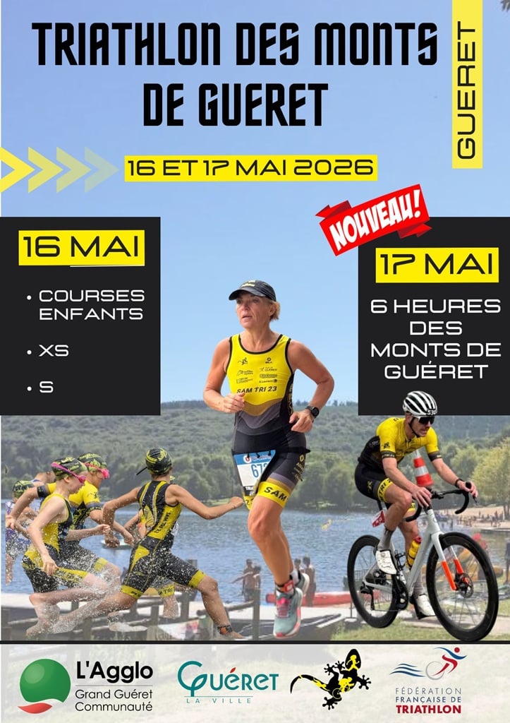 Triathlon et les 6h des Monts de Guéret