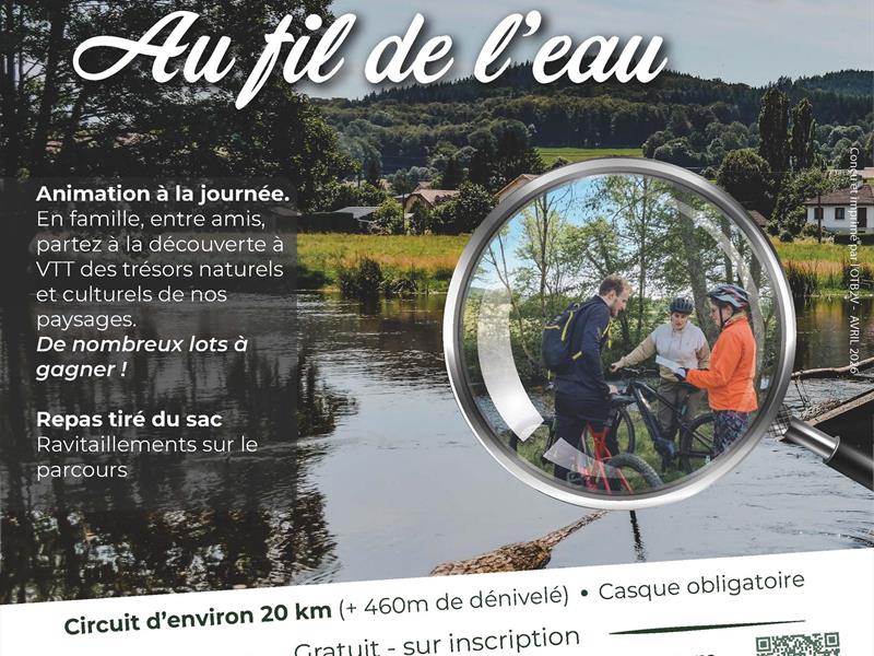 Carte aux trésor "au fil de l'eau"