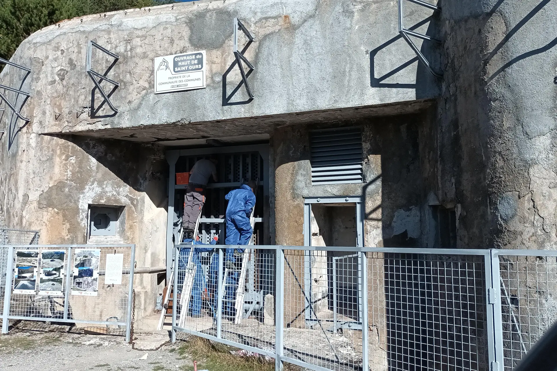 Portes ouvertes au fort de Saint-Ours haut