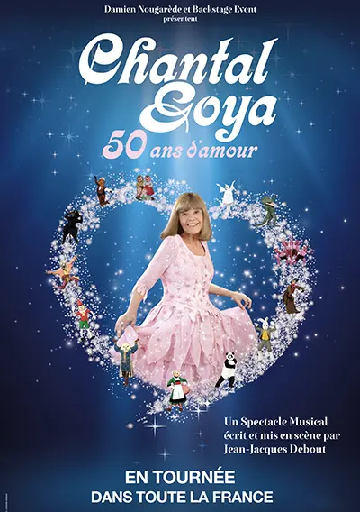 Spectacle musical - Chantal Goya "50 ans d'amour"
