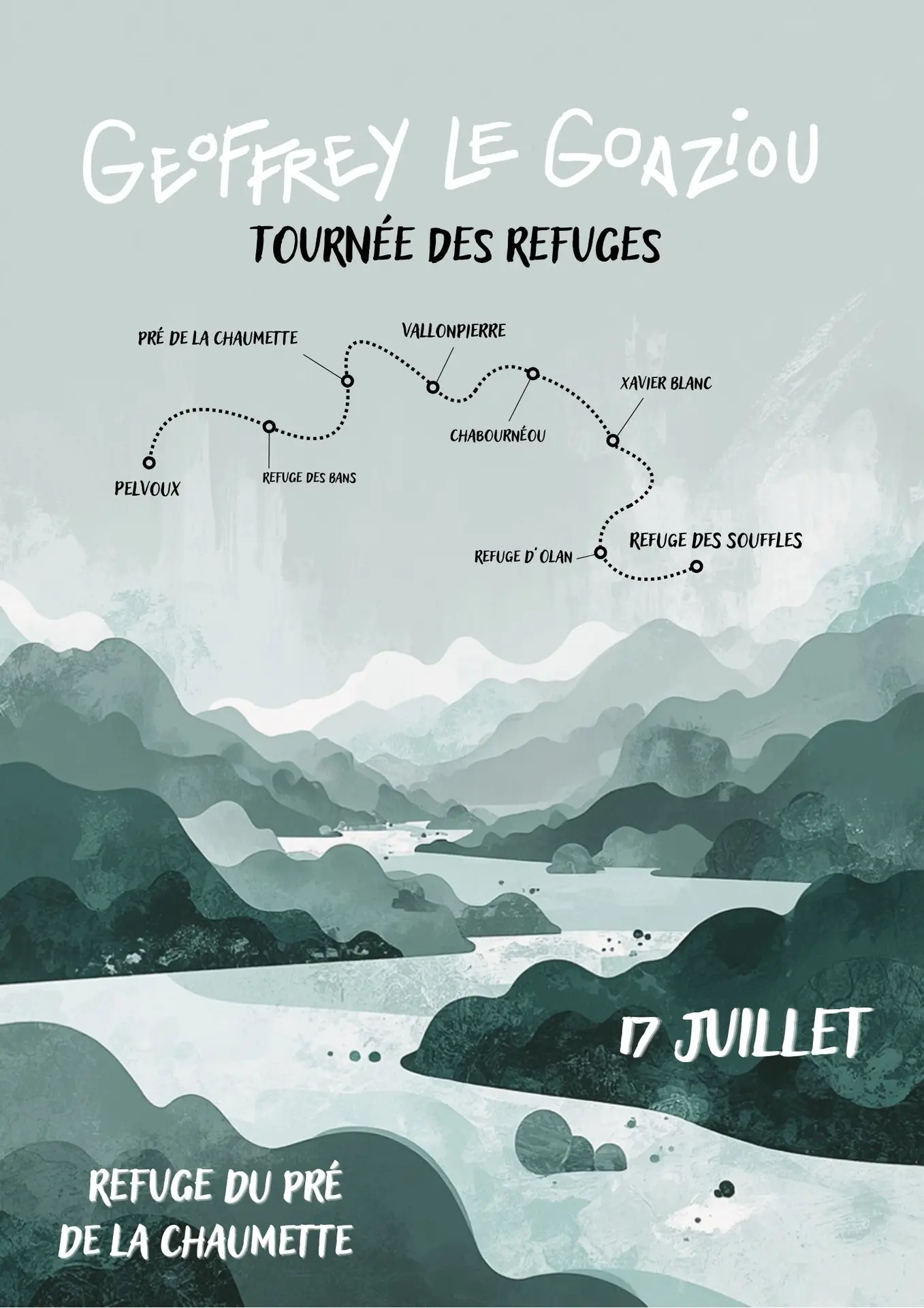 Concert Pop Folk - Refuge du Pré de la Chaumette