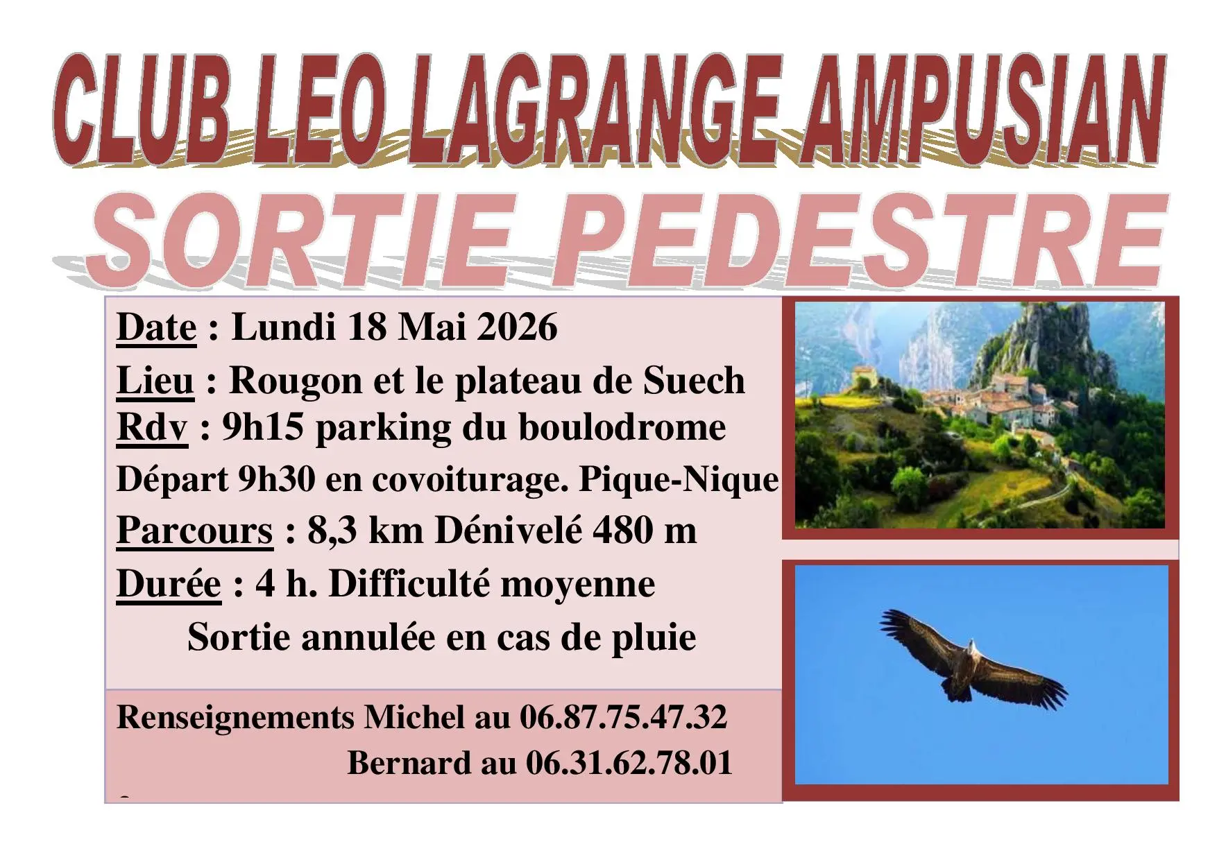 Sortie pédestre