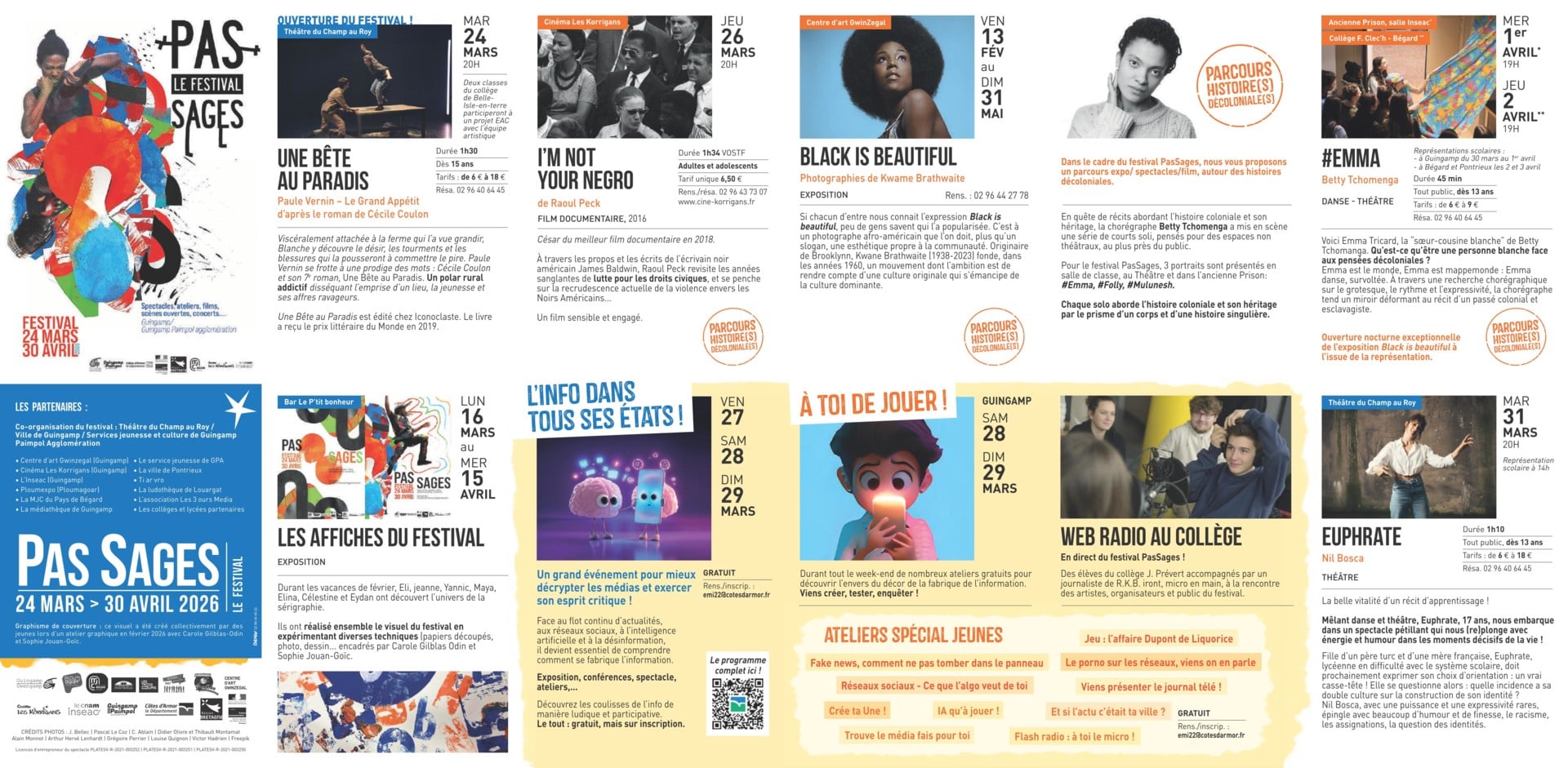 12ème édition du Festival Pas Sages