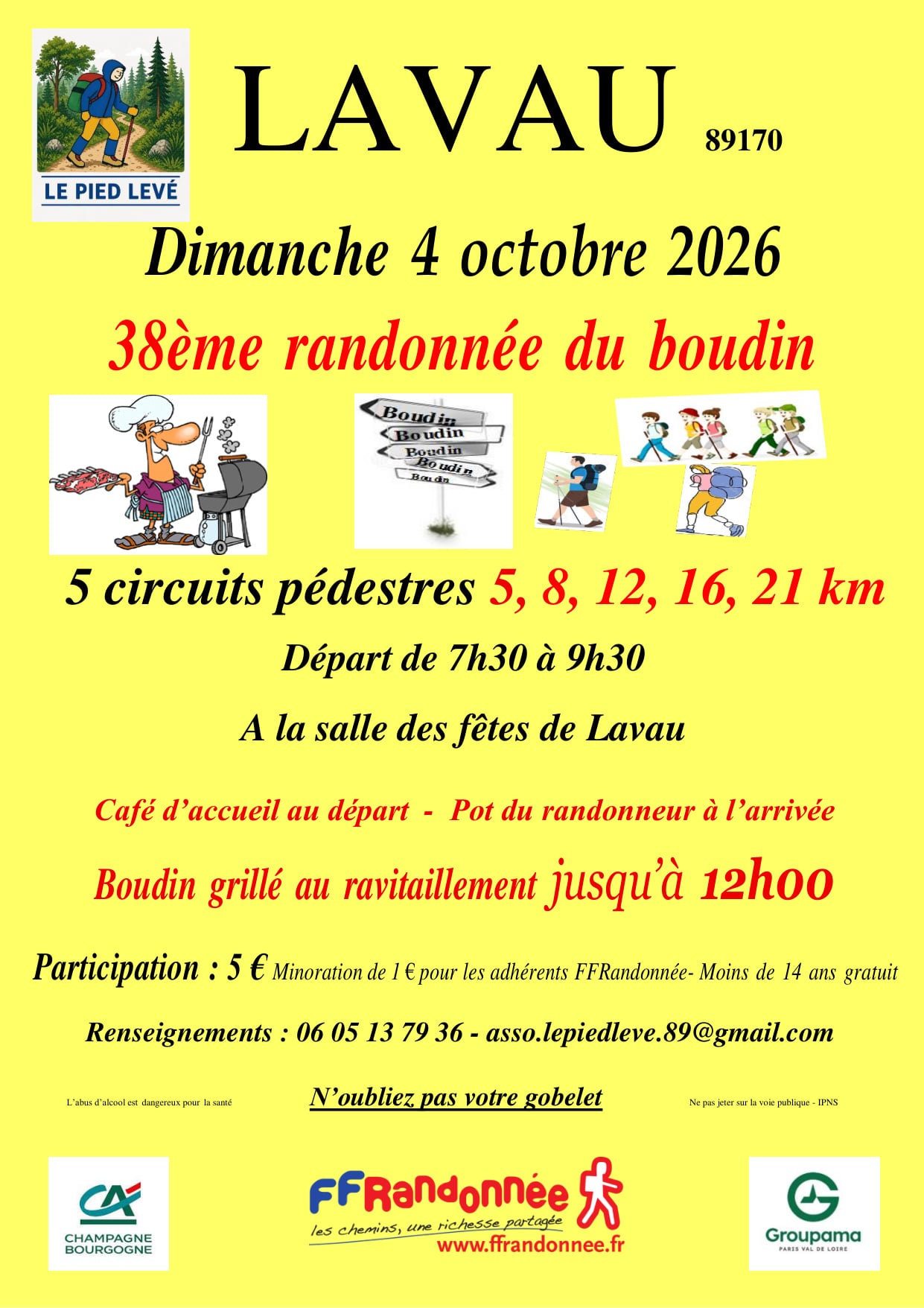 38ème Randonnée du boudin