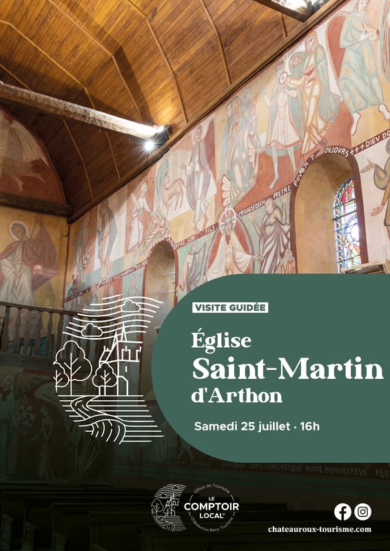 Visite de l'Église Saint Martin d’Arthon