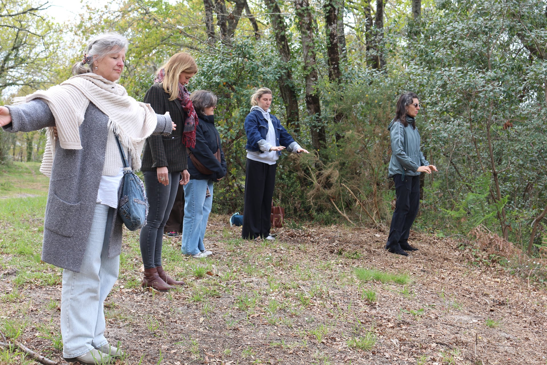 Balade sensorielle et immersive en forêt