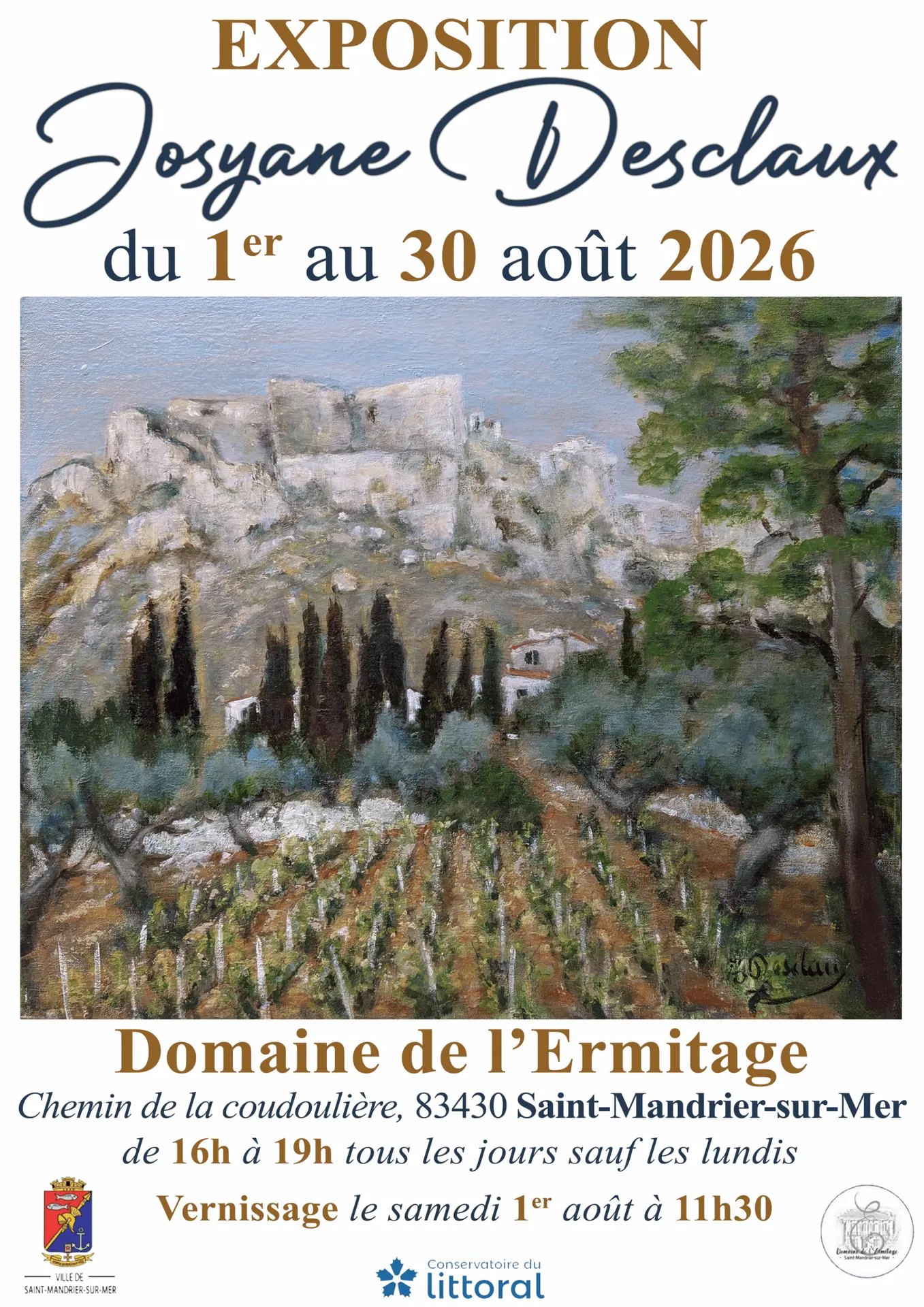 Exposition "Josyane DESCLAUX"