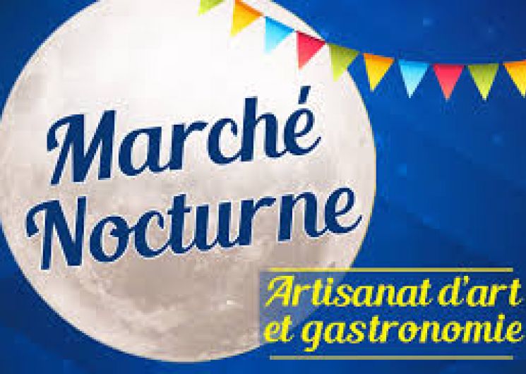 Marché Nocturne Portiragnes Plage Front de mer