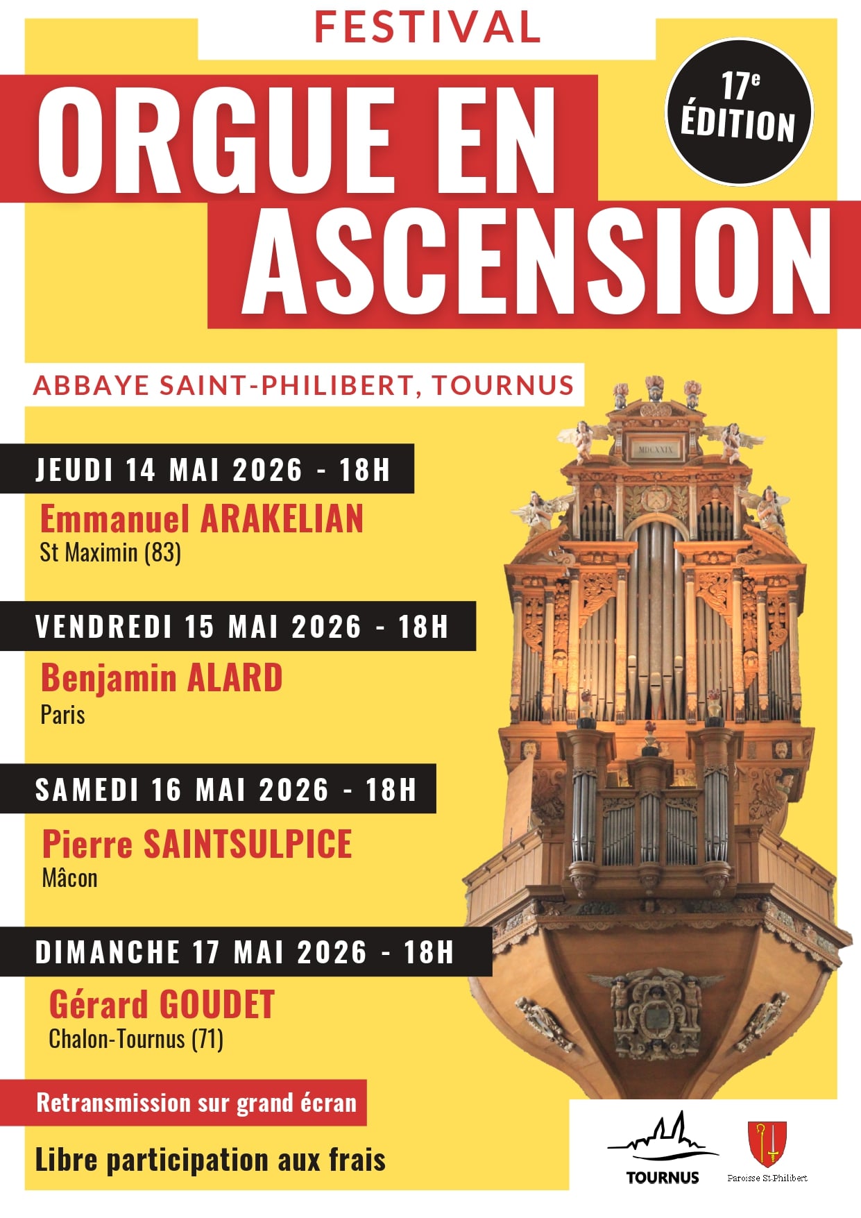 Orgue en ascension