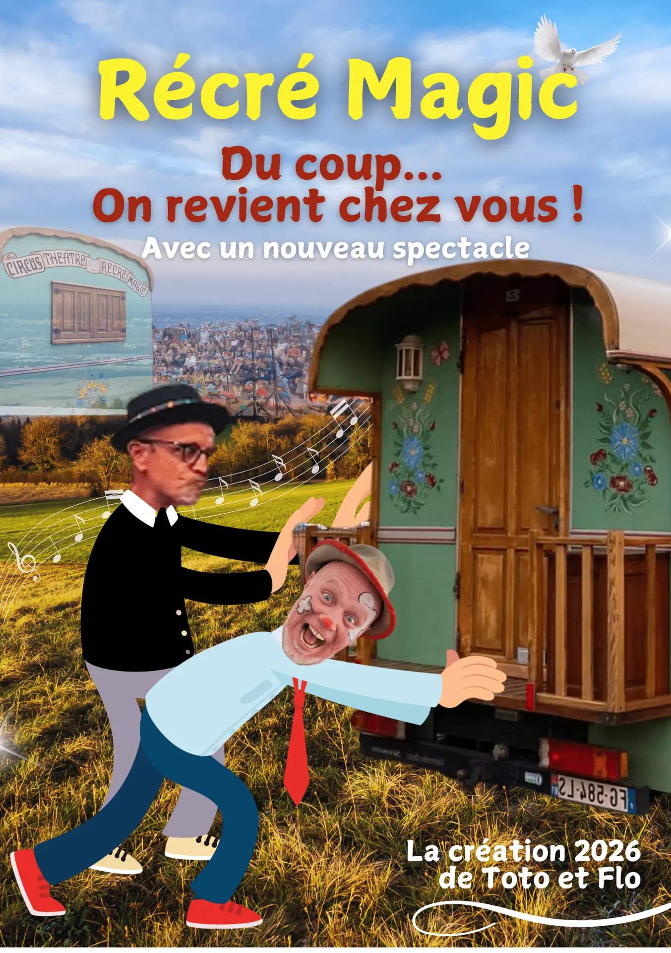 Spectacle Recremagic - DU COUP ON REVIENT chez vous