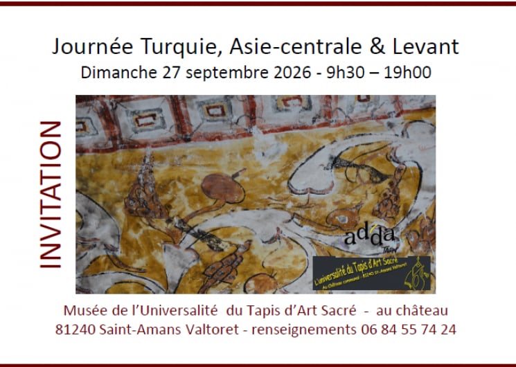 Journée Turquie, Asie centrale, 3ème ANNIVERSAIRE DE L’INAUGURATION DU MUSEE