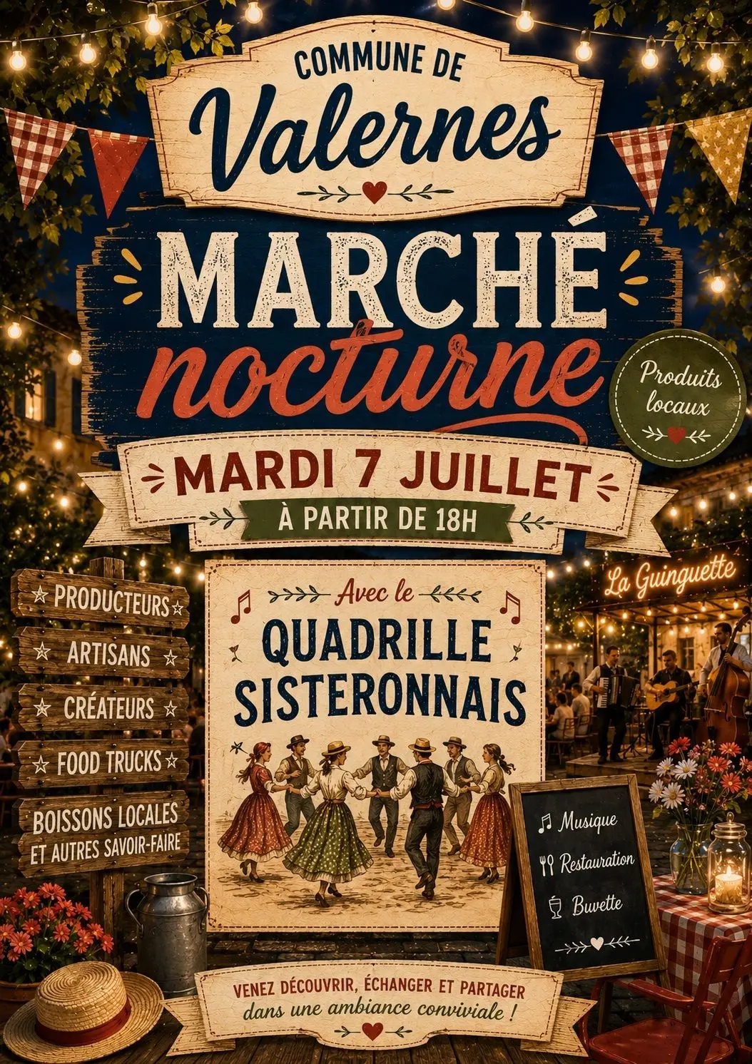 Marché nocturne