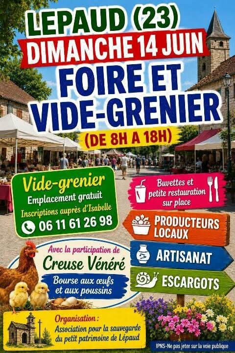 Foire et vide grenier