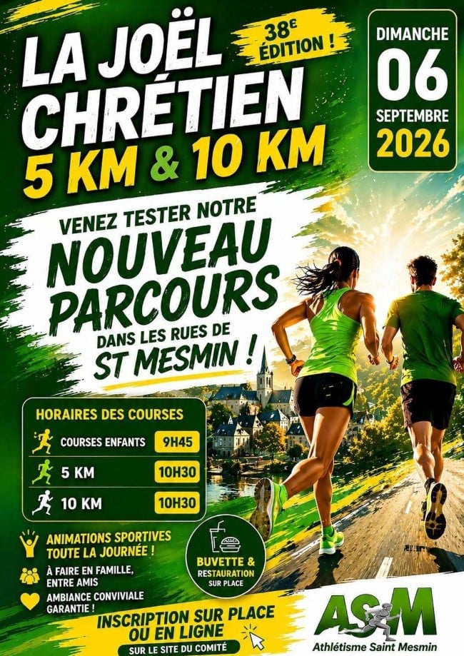 La Joël Chrétien dans les rues de Saint-Mesmin