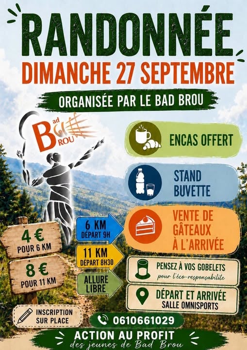 Randonnée de Brou