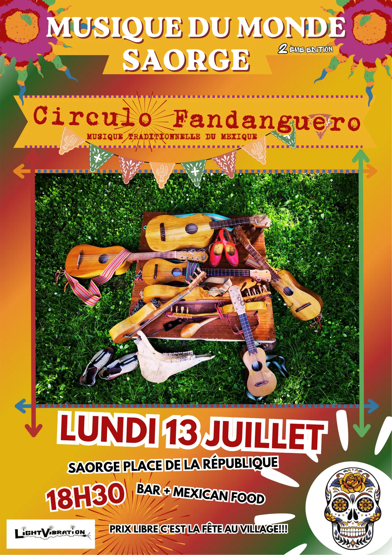 Concert musique du monde : Círculo Fandanguero