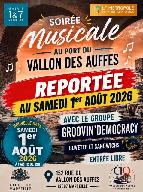 Soirée musicale au Vallon des Auffes