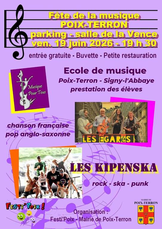 Fête de la musique - Poix Terron