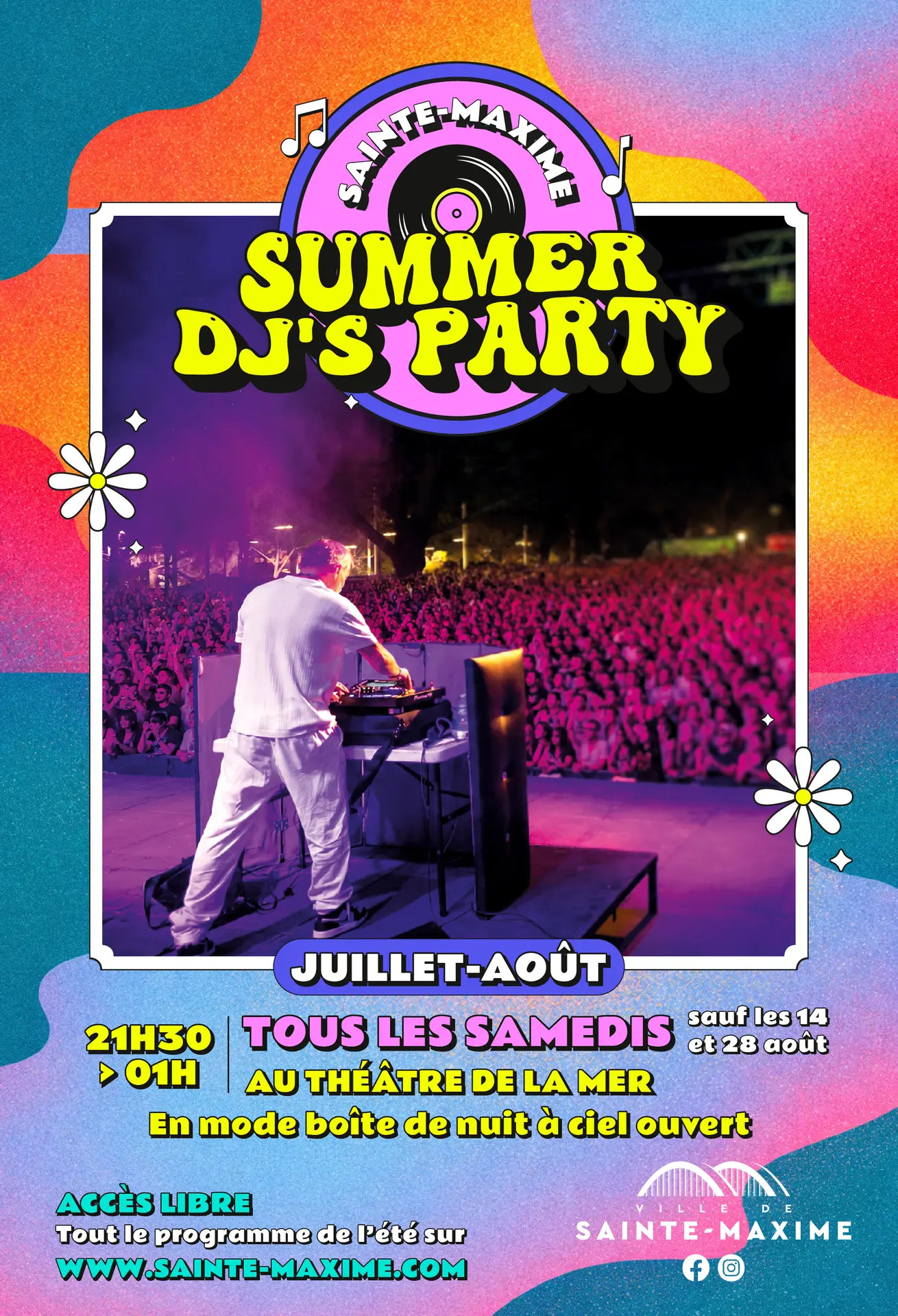 Clap de fin des summer dj’ party