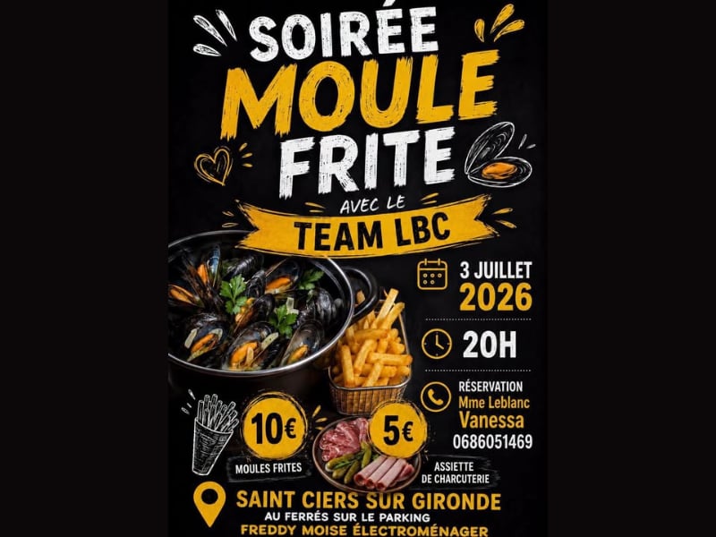 Soirée moules frites