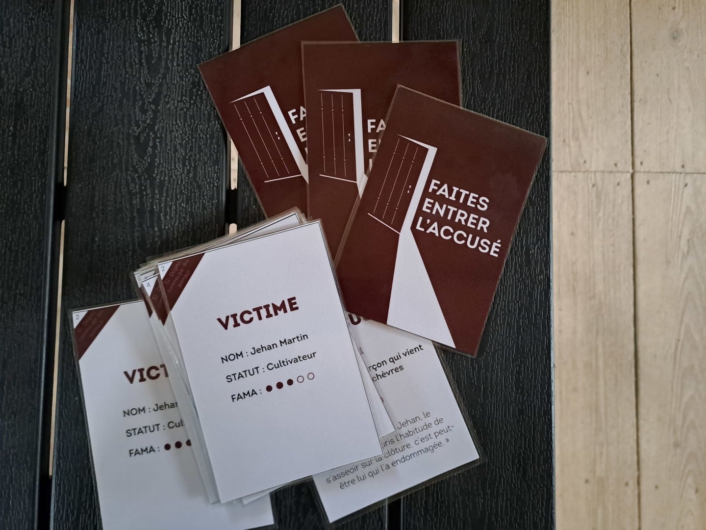 Faîtes entrer l’accusé
