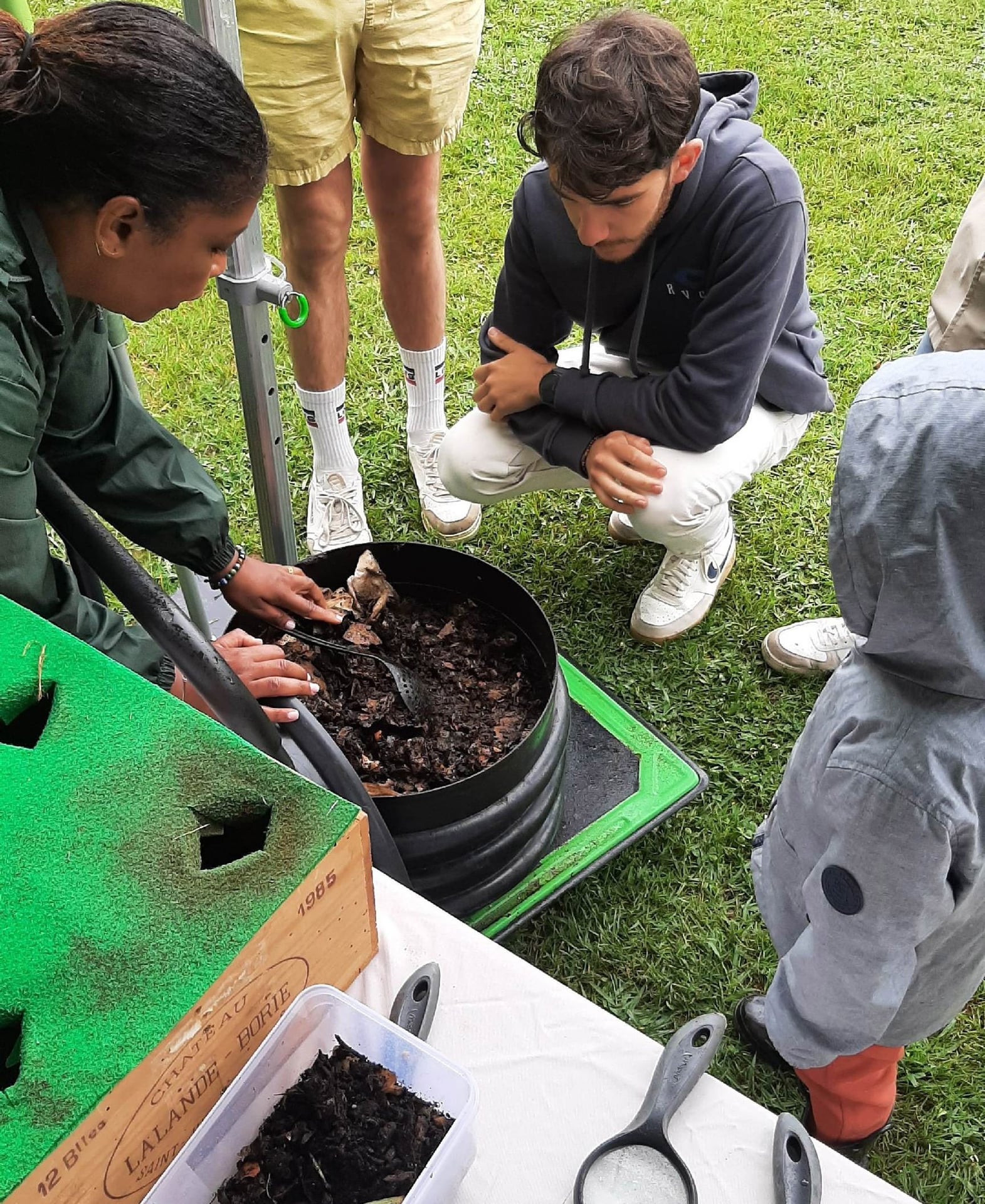 Les ouvriers du compost