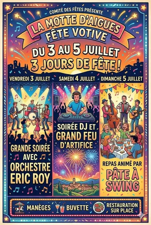 Fête  Votive à La Motte d'Aigues