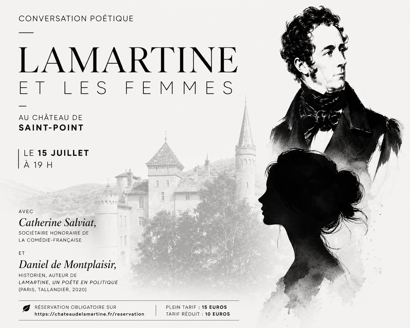 Lamartine et les femmes - Conversation poétique