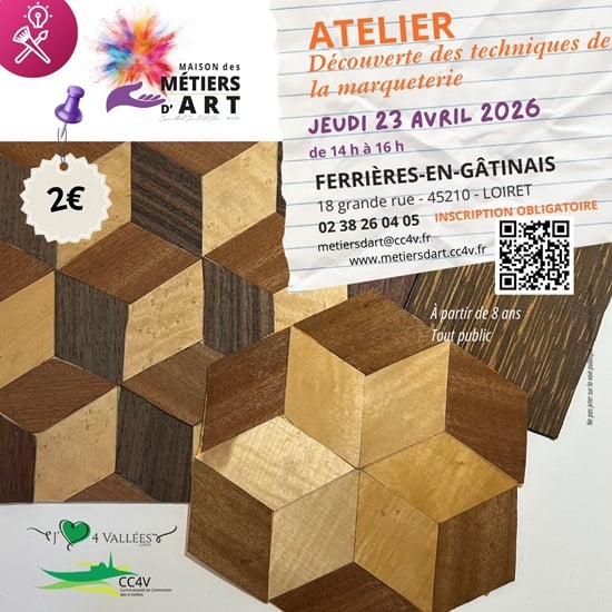 Atelier à la Maison des métiers d'art