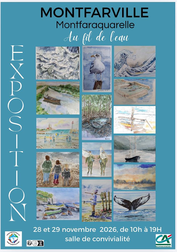 Exposition: Montfaraquarelle au fil de l'eau