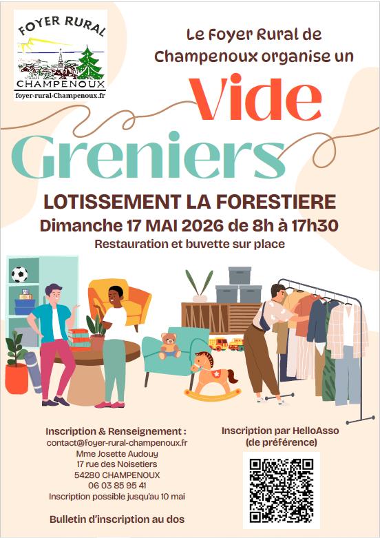 Vide greniers du Printemps