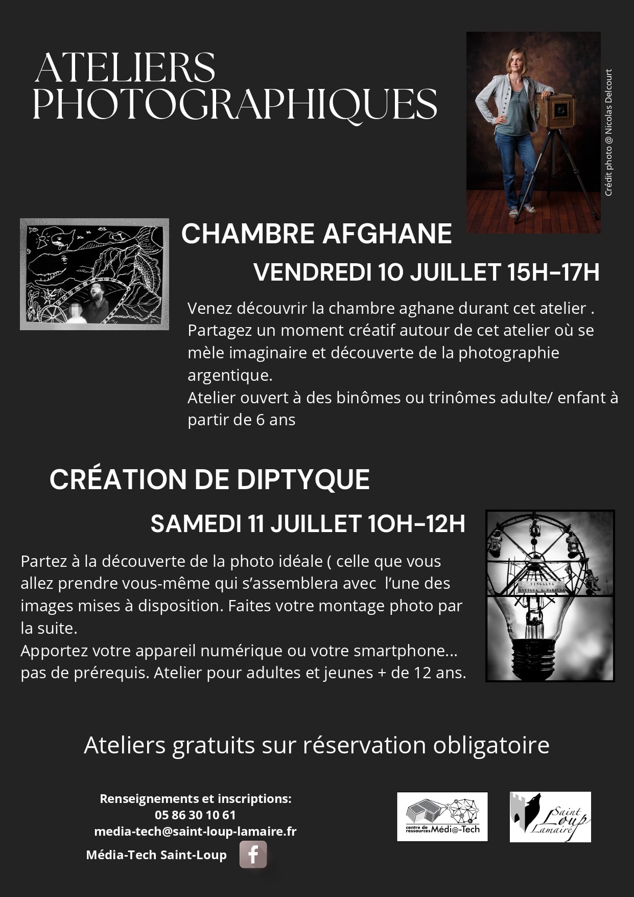 Atelier création de diptyque