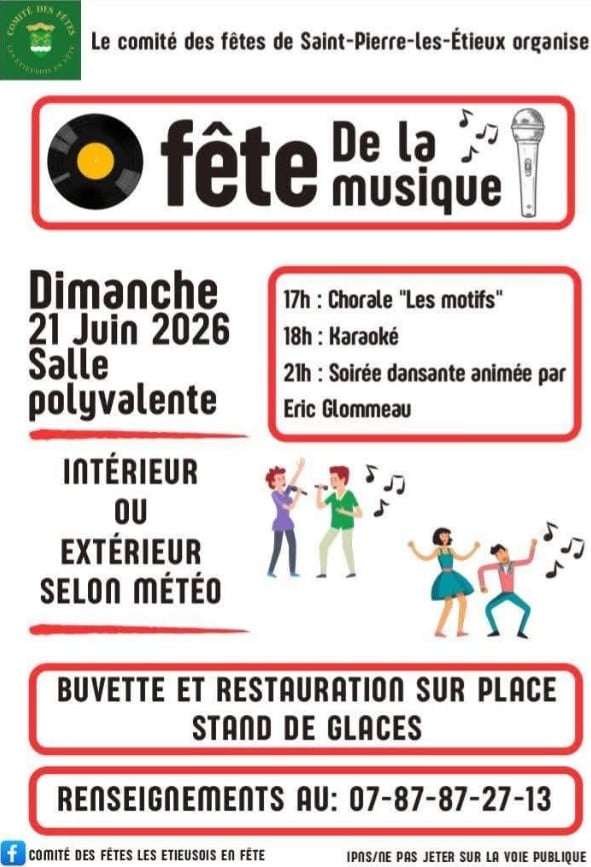 Fête de la musique Saint-Pierre-les-Etieux