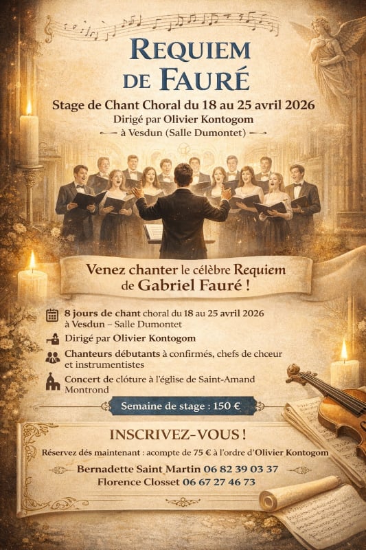 Concert Requiem de Faure