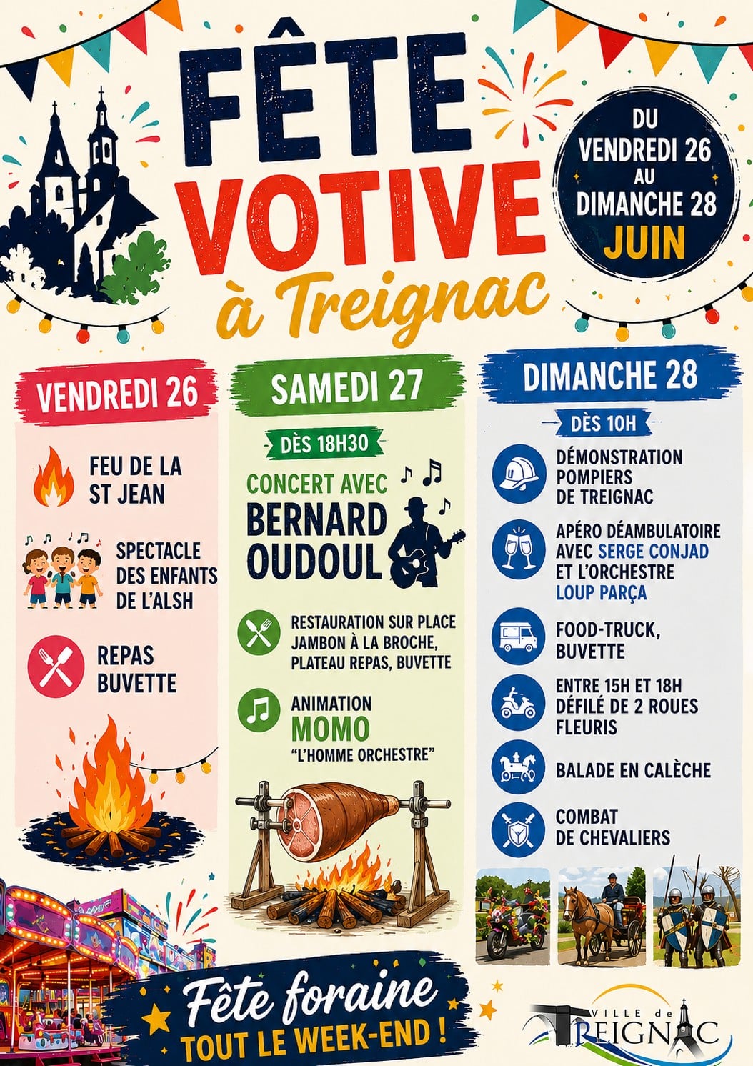 Treignac Fête Votive