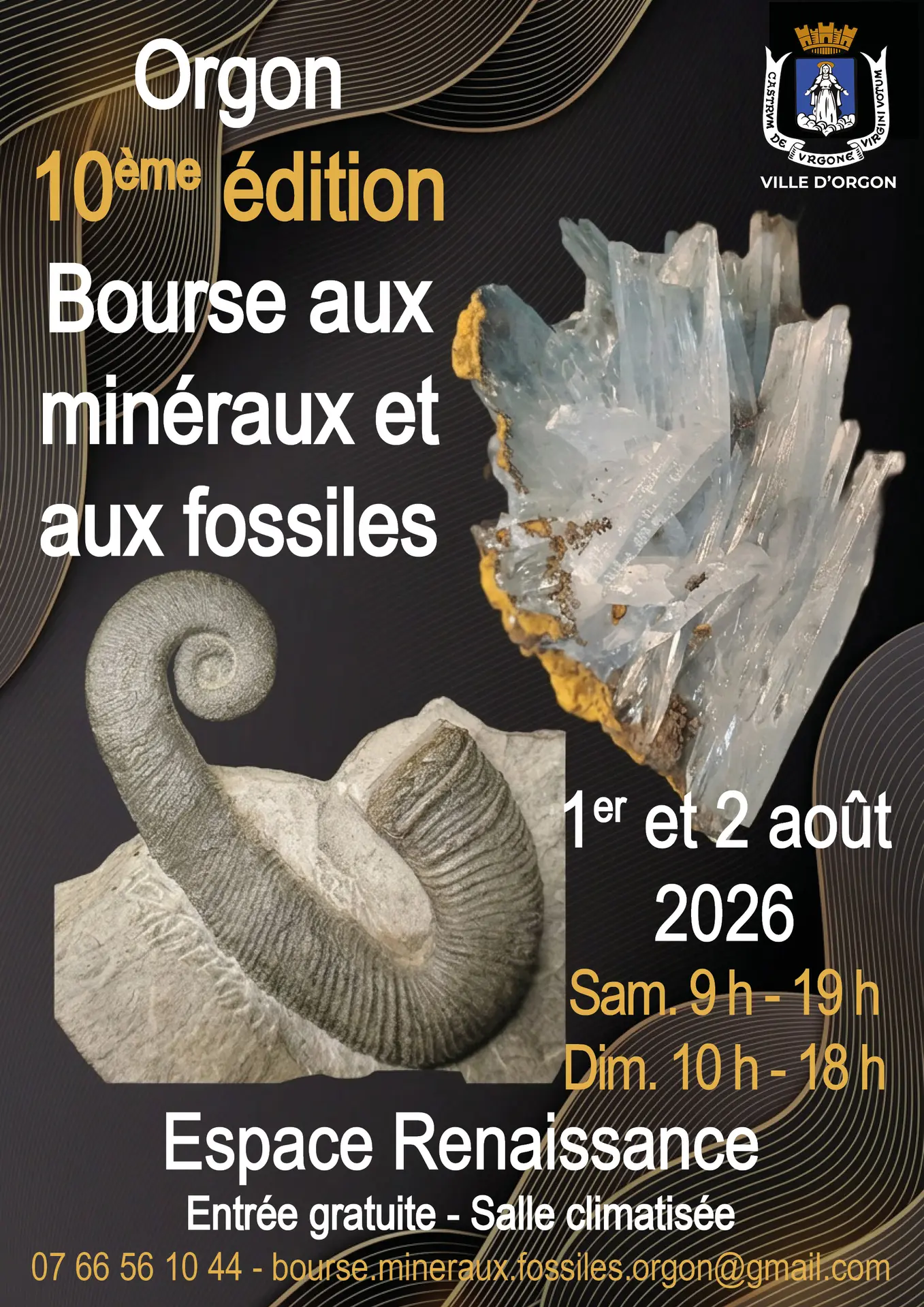 10ème Bourse aux minéraux et aux fossiles