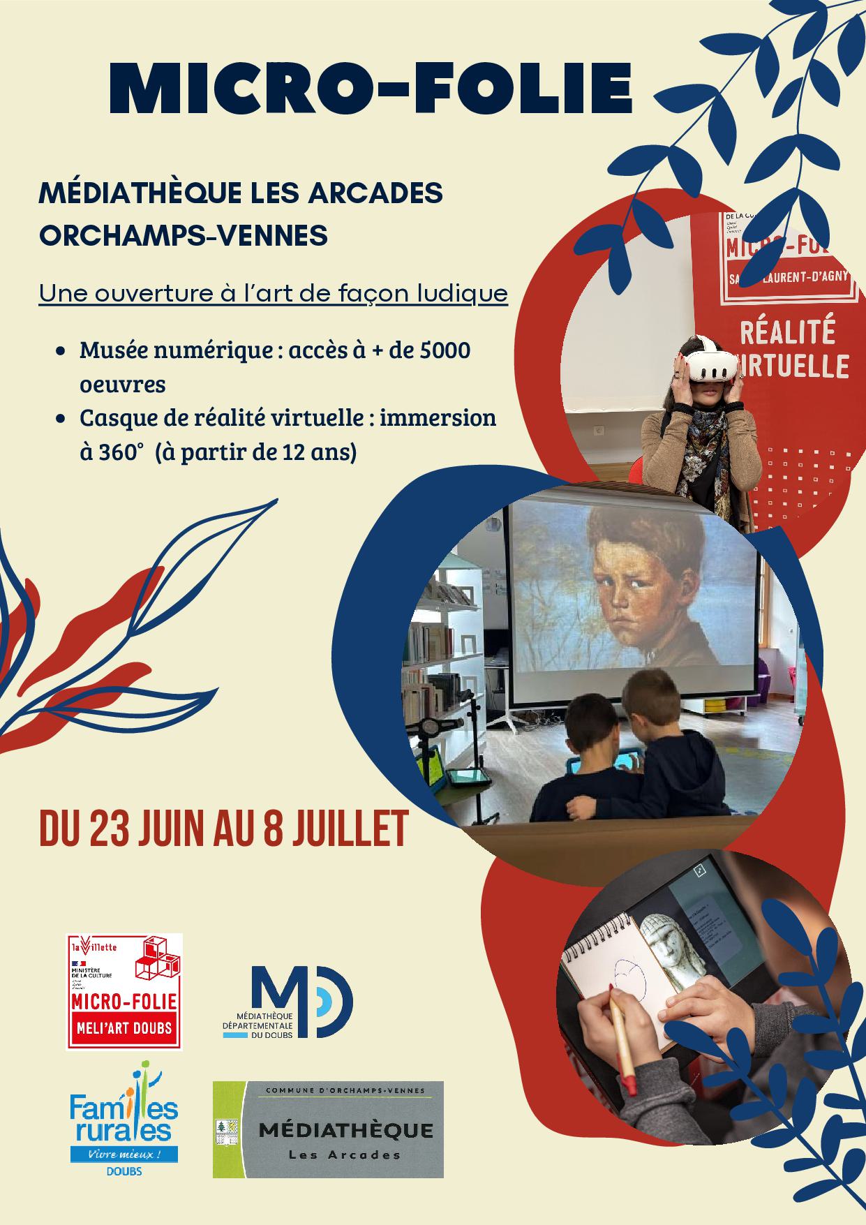 La Micro-Folie à Orchamps-Vennes !