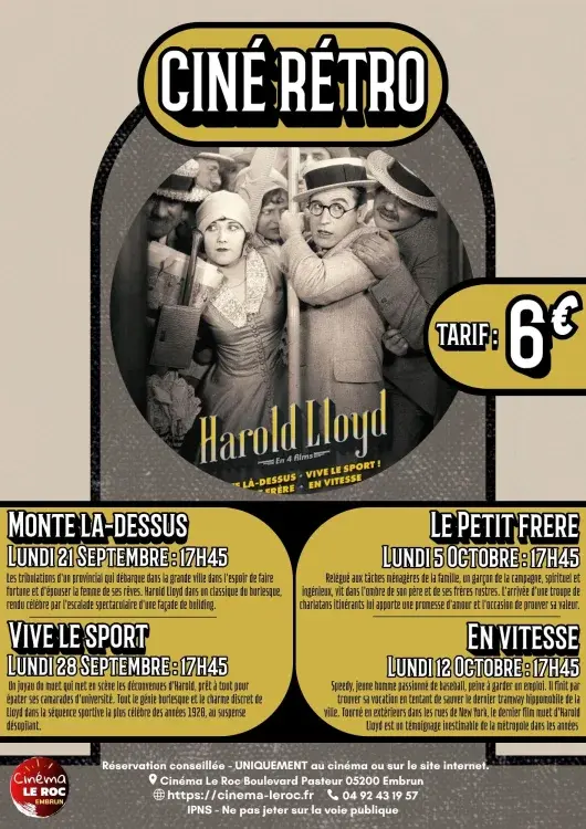 Ciné Rétro - "Monte là-dessus"