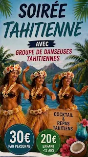 Soirée Tahitienne aux Bains des bois